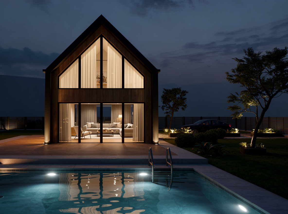 Projekt domu rekreacyjnego 70m²