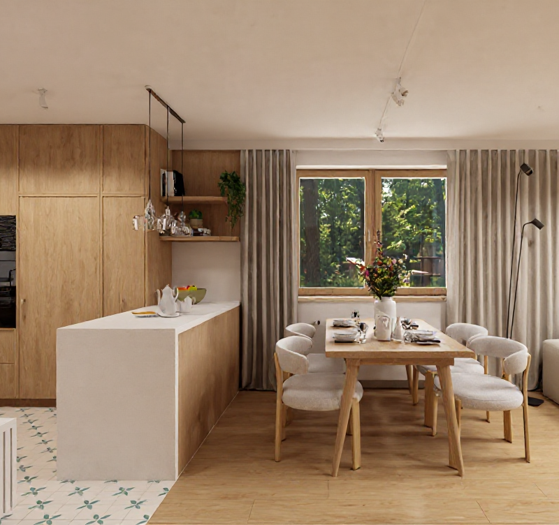 Projekt wnętrza domu, Wawer, Warszawa