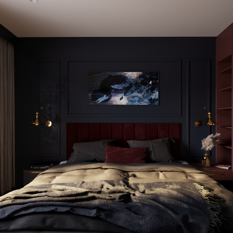 Projekt wnętrza mieszkania pod Warszawą